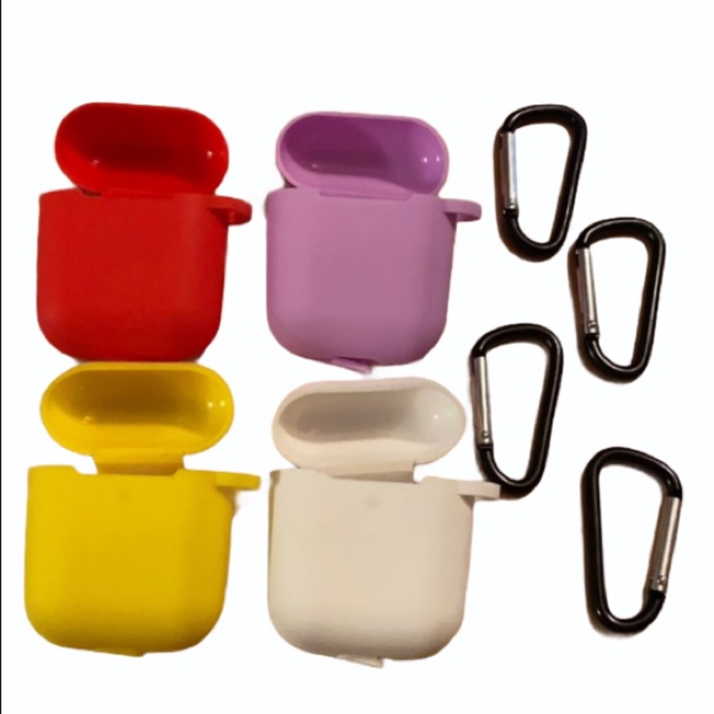 NWT pack of 4 silicone AirPods case